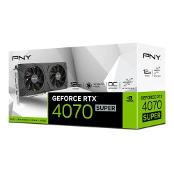 PNY GeForce RTX 4070 SUPER 12GB OC DF NVIDIA 12 Go GDDR6X