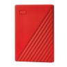 Western Digital My Passport disque dur externe 2 To Rouge