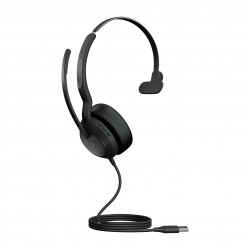 Jabra 25089-889-999 écouteur casque Avec fil Arceau Bureau Centre d'appels USB Type-A Noir