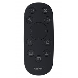 Logitech PTZ Pro 2 télécommande RF sans fil Webcam Appuyez sur les boutons