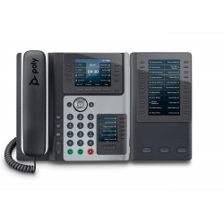 POLY Téléphone IP Edge E450 compatible PoE