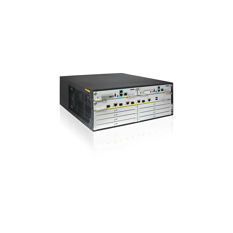 HPE FlexNetwork MSR4060 Routeur connecté Gigabit Ethernet Noir, Argent