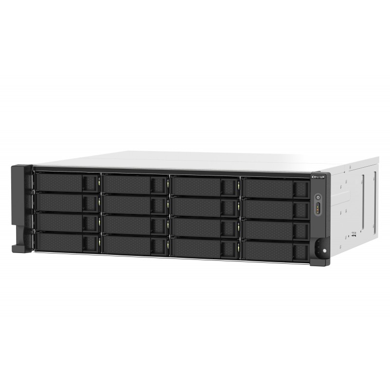 QNAP TS-1673AU-RP-16G serveur de stockage NAS Rack (3 U) Ethernet LAN Noir, Gris V1500B