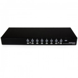 StarTech.com Kit de commutateur KVM USB à montage sur rack 1U 16 ports avec affichage à l'écran et câbles