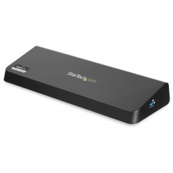 StarTech.com Station d'Accueil USB 3.0 Double Écran avec HDMI et DisplayPort 4K - USB 3.0 vers 4x USB-A, Ethernet, HDMI et DP -