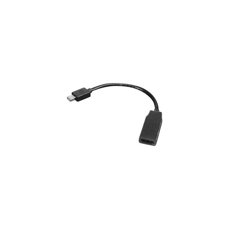 Lenovo 0B47089 câble vidéo et adaptateur 0,2 m Mini DisplayPort HDMI Noir