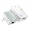 TP-Link TL-WPA4220 KIT Adaptateur réseau CPL 300 Mbit s Ethernet LAN Wifi Blanc 1 pièce(s)