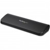 StarTech.com Station d'Accueil pour Ordinateur Portable USB 3.0 à Double Écran avec HDMI DVI VGA, Hub USB-A 3x, GbE, Audio,