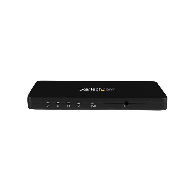 StarTech.com Splitter vidéo HDMI 4k à 4 ports - Répartiteur HDMI 1 x 4 avec boîtier en aluminium