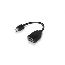 Lenovo 4X90L13971 câble DisplayPort Mini DisplayPort Noir