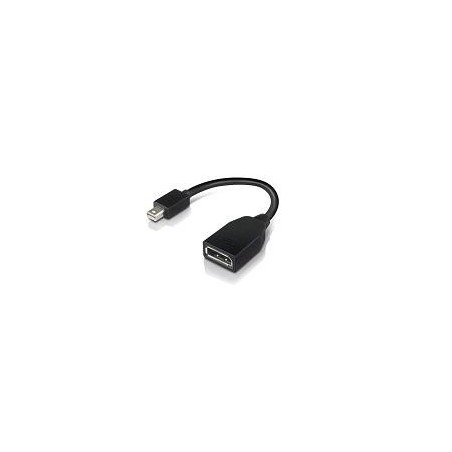 Lenovo 4X90L13971 câble DisplayPort Mini DisplayPort Noir