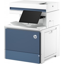 HP Color LaserJet Enterprise Flow Imprimante multifonction 6800zf, Impression, copie, scan, fax, Flow Écran tactile Agrafage