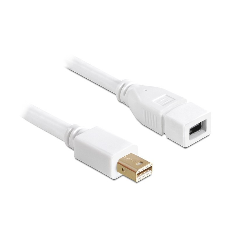 DeLOCK 83144 câble DisplayPort 2 m mini DisplayPort Blanc