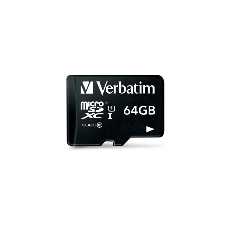 Verbatim 64GB microSDXC 64 Go Classe 10