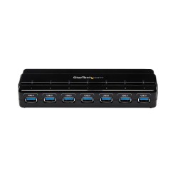 StarTech.com Hub SuperSpeed USB 3.0 avec 7 ports - 5Gbps - Concentrateur USB 3.0 avec adaptateur d'alimentation