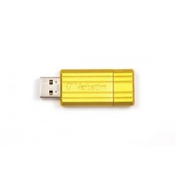 Verbatim PinStripe lecteur USB flash 8 Go USB Type-A 2.0 Jaune