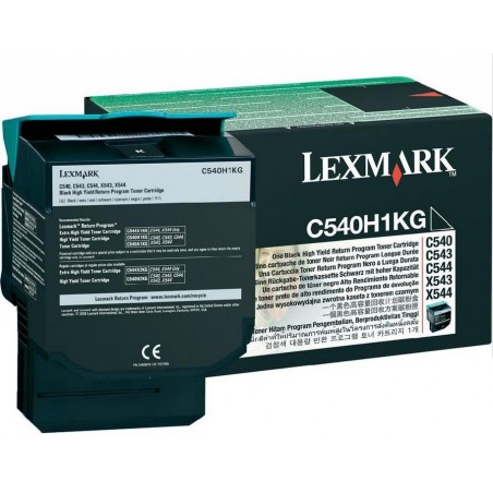 Lexmark C540H1KG Cartouche de toner 1 pièce(s) Original Noir