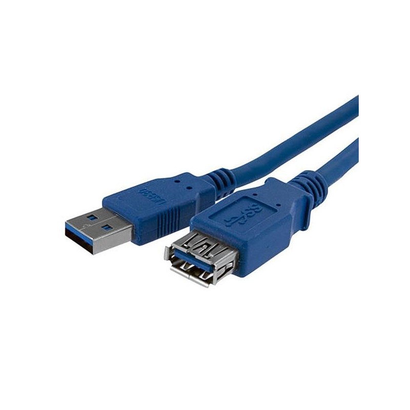 StarTech.com Câble d'extension bleu SuperSpeed USB 3.0 A vers A 1 m - M F