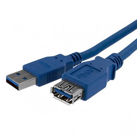 StarTech.com Câble d'extension bleu SuperSpeed USB 3.0 A vers A 1 m - M F