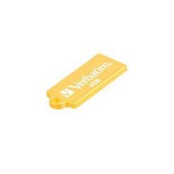 Verbatim Micro USB Drive 4GB - Sunkissed Yellow lecteur USB flash 4 Go USB Type-A 2.0 Jaune