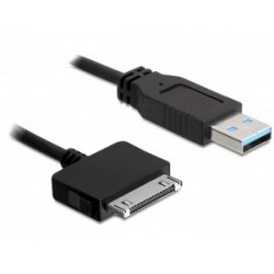 DeLOCK 83083 câble USB 1 m USB A Noir