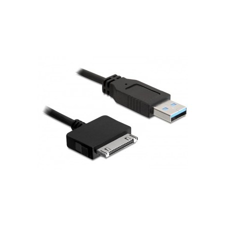 DeLOCK 83083 câble USB 1 m USB A Noir