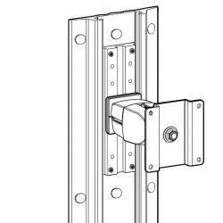 Ergotron Track Mount Bracket Kit Aluminium