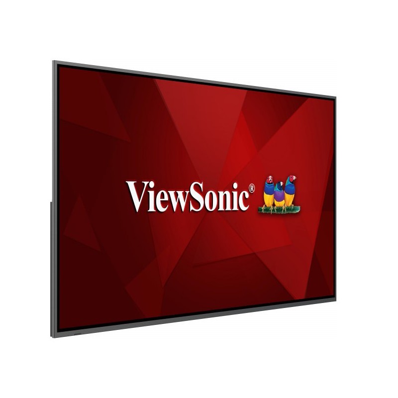 Viewsonic CDE8620 affichage de messages Écran plat de signalisation numérique 2,18 m (86") IPS 450 cd m² 4K Ultra HD Noir