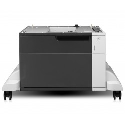 HP LaserJet Chargeur 1x500-sheet avec armoire et socle