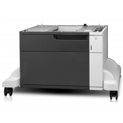 HP LaserJet Chargeur 1x500-sheet avec armoire et socle