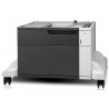 HP LaserJet Chargeur 1x500-sheet avec armoire et socle