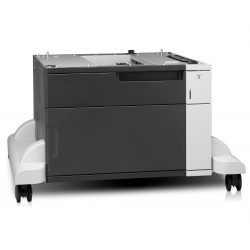 HP LaserJet Chargeur 1x500-sheet avec armoire et socle