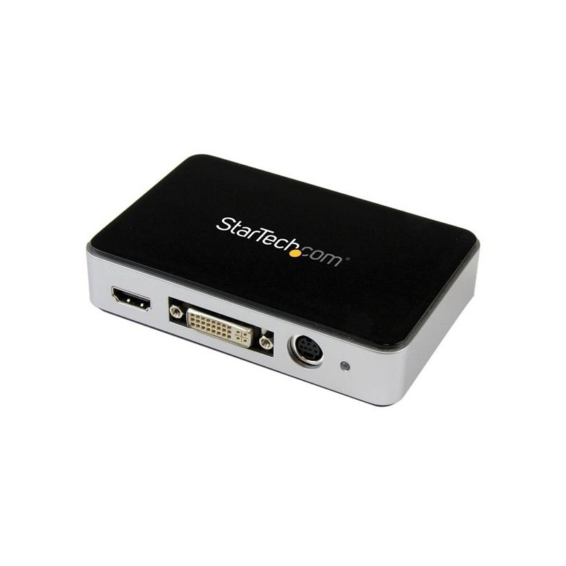 StarTech.com Boîtier d'acquisition vidéo HD USB 3.0 - Enregistreur vidéo HDMI   DVI   VGA   Composant - 1080p - 60fps