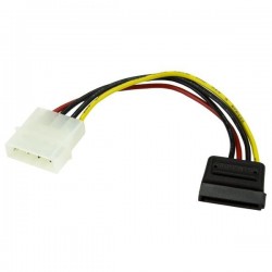 StarTech.com Câble Adaptateur d'Alimentation Molex vers SATA - LP4 Mâle vers SATA Power Femelle - 15 cm