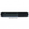 StarTech.com Châssis pour Convertiseur Média Fibre Optique   Ethernet ET Série 2 Rack 2U - 20 fentes