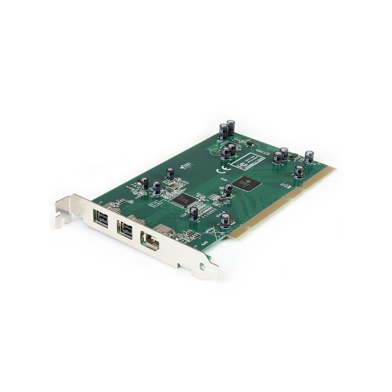 StarTech.com Carte adaptateur 3 ports PCI 1394b FireWire avec kit d’édition vidéo numérique