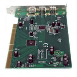 StarTech.com Carte adaptateur 3 ports PCI 1394b FireWire avec kit d’édition vidéo numérique