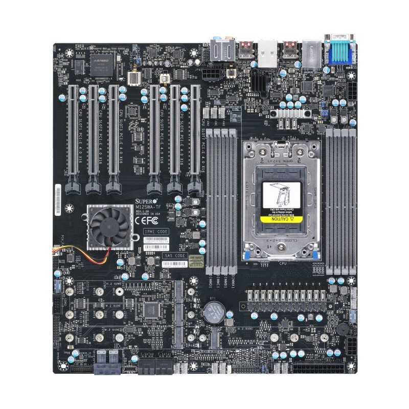 Supermicro MBD-M12SWA-TF Emplacement sWRX8 ATX étendu