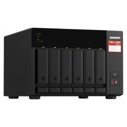 QNAP TS-673A NAS Tower Ethernet LAN Noir V1500B