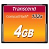 Transcend TS4GCF133 mémoire flash 4 Go CompactFlash MLC