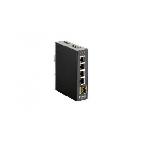 D-Link DIS‑100G‑5SW Non-géré L2 Gigabit Ethernet (10 100 1000) Noir