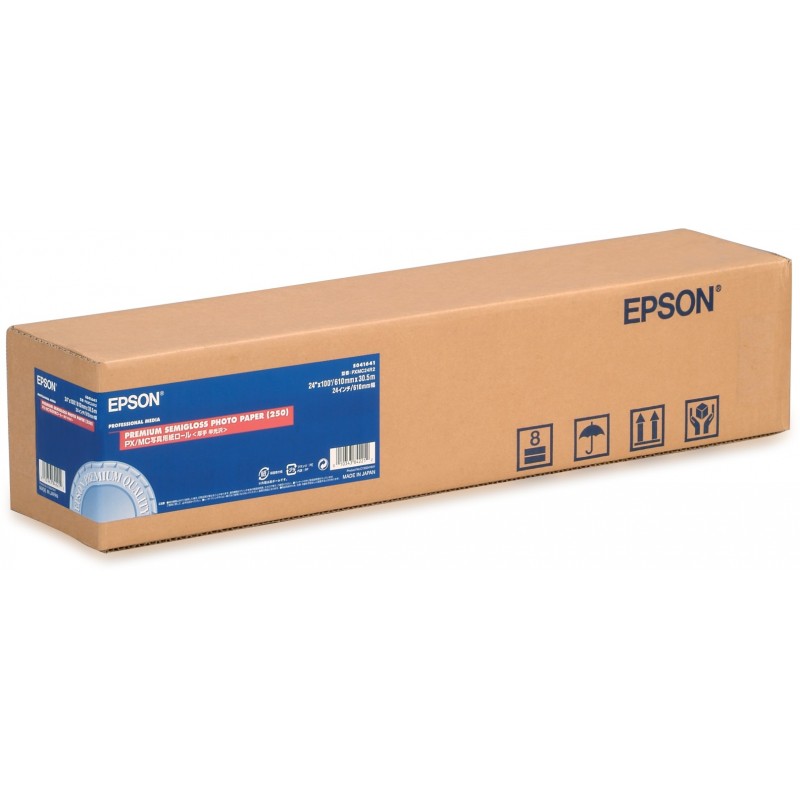 Epson Pap Photo Premium Semi-Glacé (250) 255g 24" (0,610x30,5m)