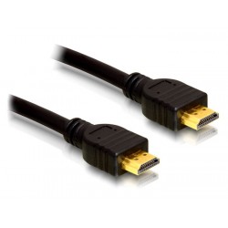 DeLOCK 83352 câble HDMI 0,25 m HDMI Type A (Standard) Noir