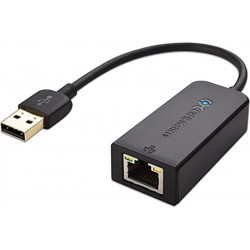 Crestron ADPT-USB-ENET changeur de genre de câble USB-A RJ-45 Noir