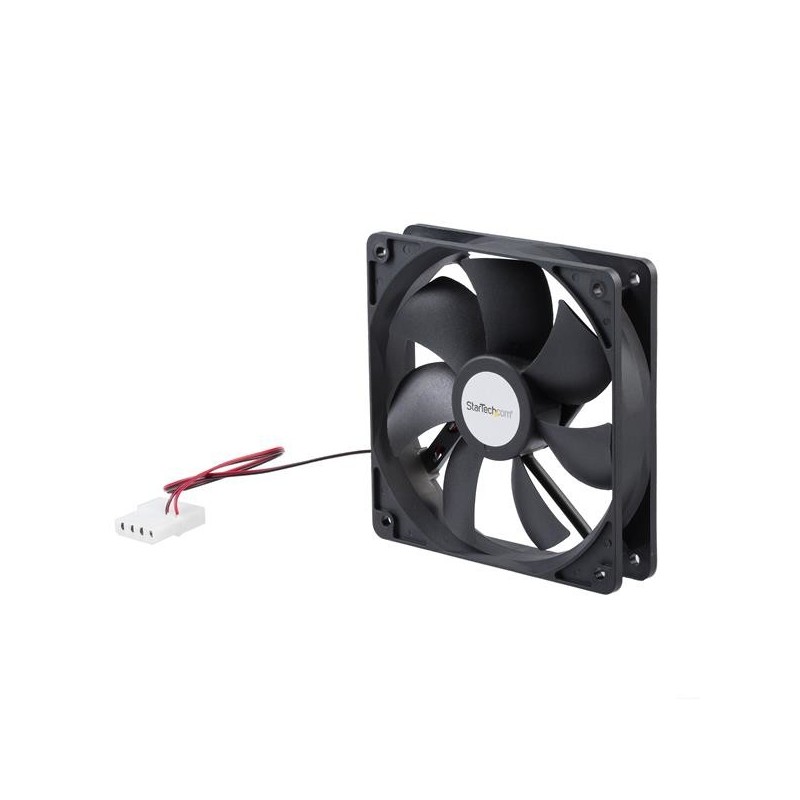 StarTech.com Ventilateur PC à Double Roulement à Billes - Alimentation LP4 - 120 mm