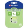 Verbatim Micro USB Drive 4GB - Eucalyptus Green lecteur USB flash 4 Go USB Type-A 2.0 Vert