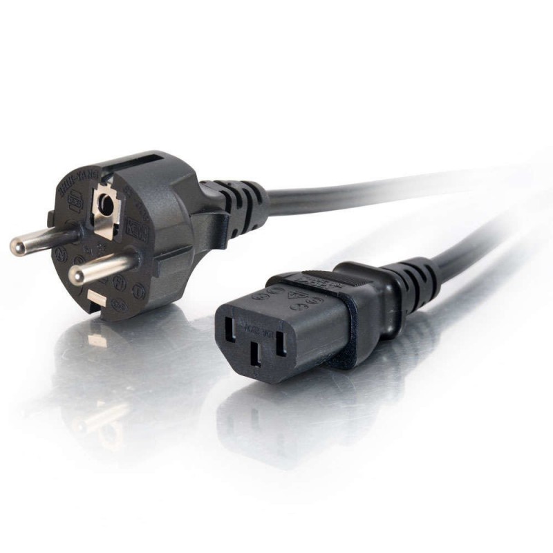 C2G 5m Power Cable Noir CEE7 7 Coupleur C13