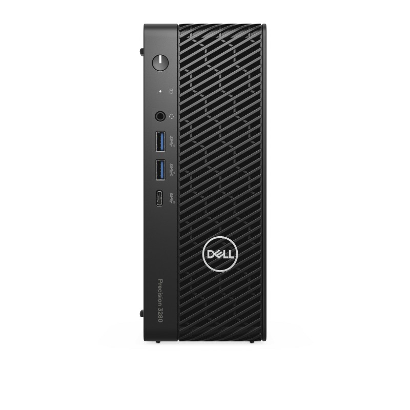 DELL Precision 3280 Intel® Core™ i7 i7-14700 16 Go DDR5-SDRAM 512 Go SSD NVIDIA T1000 Windows 11 Pro CFF PC Noir