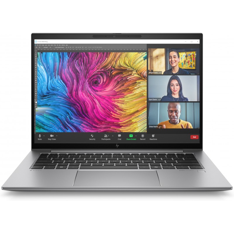 HP ZBook Firefly 14 G11 Intel Core Ultra 7 155H Station de travail mobile 35,6 cm (14") WUXGA 16 Go DDR5-SDRAM 1 To SSD NVIDIA