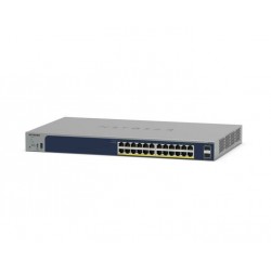 NETGEAR GS724TPv3 Géré L2 Gigabit Ethernet (10 100 1000) Connexion Ethernet, supportant l'alimentation via ce port (PoE) Gris